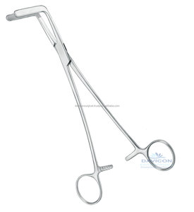 Reusable Stainless Steel <b>Vaginal</b> <b>Clamp</b> Forceps CE ISO Approved for Surgical Tissue Grasping and <b>Vaginal</b> Procedures - Product Image 5