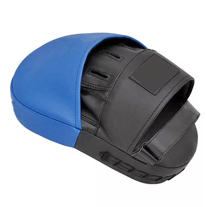 Mitaines et pads de frappe personnalisés en cuir de luxe, confortables et protecteurs pour la boxe, le Muay Thai et le kickboxing, entraînement AS-FP-35 - Product Image 3