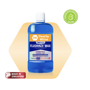 เพิร์ลลี่ ไวท์ ฟลูออริไนซ์ แม็กซ์ ไฮ ฟลูออไรด์ น้ำยาบ้วนปาก 500 มล - Product Image 1
