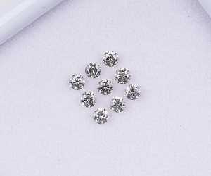 OM GEMS 3.00 MM เพชรเกลือพริกไทยธรรมชาติแบบหลวมได้รับการรับรองสำหรับ - Product Image 3