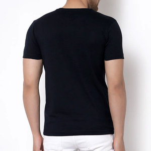 Prix de gros – Haut tendance léger à séchage rapide en coton de haute qualité, confortable, respirant, avec logo personnalisé imprimé pour hommes - Product Image 3