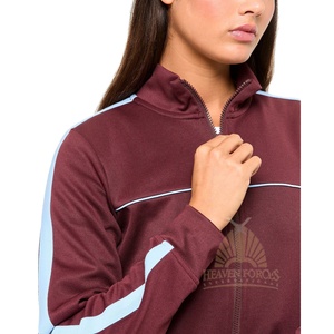 Survêtement d'entraînement léger pour femmes 100% Polyester imprimé Logo de broderie personnalisé séchage rapide respirant tenue quotidienne Gym Yoga - Product Image 4