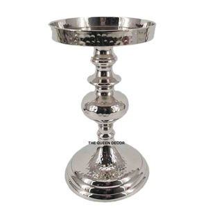 Fabricant de décoration intérieure, bougeoir vintage de luxe, porte-bougie doré pour la décoration de la maison, porte-bougie à 3 compartiments - Product Image 6