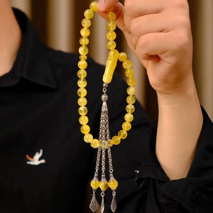 Cuentas de Oración/Tasbih Islámicas de Resina Ecológica Hechas a Mano, CAZ-0821, Más de 1000 Colores, Éxito de Ventas en Arabia Saudita - Product Image 1