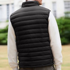 Chaleco transpirable para hombre con ajuste flexible y material duradero, ideal para un estilo de vida activo, OEM personalizado - Product Image 2
