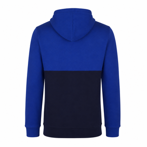 Sudadera con capucha de dos tonos personalizada para hombre, informal, de forro polar, con bolsillo canguro - Product Image 2