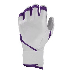 Baseball Batting Gloves Leather Performance Grip Comfortable Fit Ambidextrous <b>Hook</b> Loop Closure Youth Sports Training Gloves - Product Image 4