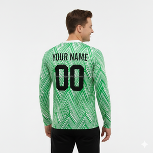 เสื้อยืดแขนยาวพิมพ์ซับลิเมชันตามสั่งพิมพ์ลายเสื้อผ้าตามสั่ง - Product Image 4