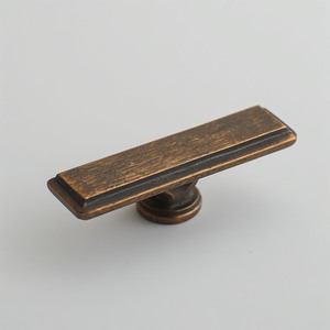 Rustic Brass Door Knob Solid Round Design Vintage Finish for Wooden Door Hardware - Product Image 5