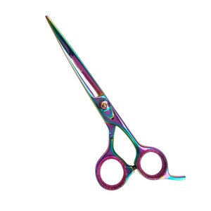 Ciseaux à cheveux professionnels en acier inoxydable à haute teneur en carbone de 6.5 pouces Ciseaux de coupe de cheveux de salon de coiffure avec poignée en céramique - Product Image 3