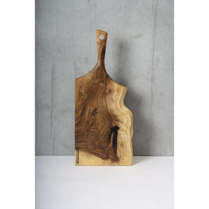Planche à découper en teck artisanale de qualité supérieure, grande planche à découper en bois durable pour la cuisine, écologique, antibactérienne - Product Image 5