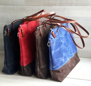 Leather <b>Canvas</b> <b>Tote</b> Bag Vintage Style Open Embroidery Waterproof Shoulder Handbag Travel Work Shopping Large Capacity LCTB-0084 - Product Image 3