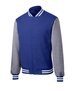 แจ็คเก็ตวาร์ซิตี้ผ้าฝ้ายฟลีซคุณภาพสูงสั่งทำพิเศษสำหรับผู้ชาย ขายดี - Product Image 5