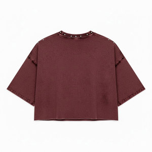 Fabricante de Camisetas Personalizadas con Pedrería, con Logotipo Personalizado y Desarrollo de Identidad de Marca, con Calidad Premium - Product Image 2