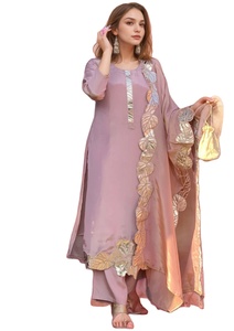 Vestido de fiesta y boda de diseñador indio y pakistaní Punjabi Bollywood Salwar Kameez para mujer Festival al por mayor - Product Image 2