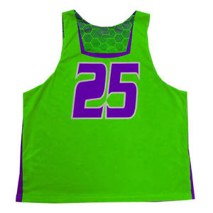 New Wholesale Custom Cheap Soccer Vests Reversible Sports Football <b>Training</b> <b>Bibs</b> Top Quality Blue Solid Color High Demanding - Product Image 3