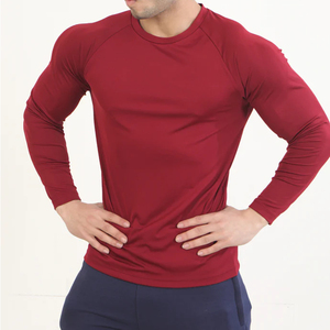 T-shirt de compression pour homme Custom Shine, jersey uni décontracté 100% coton respirant et écologique, nouvelle arrivée très demandée - Product Image 2