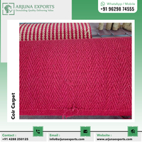 Rouleaux de tapis en fibre de coco naturelle prix en vrac direct d'usine Style moderne pour une utilisation intérieure et extérieure pour les couloirs résidentiels Voies de jardin