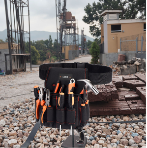 Heavy Duty Tool Belt Pouch With Multiple Pockets And Adjustable Strap For Work Equipment Storage 2026 - Product Image 6