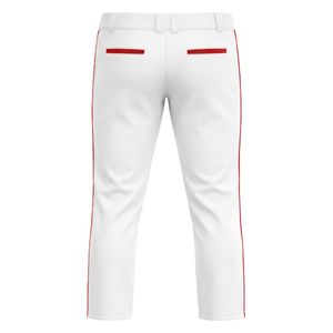 <b>White</b> Baseball <b>Pants</b> Full Length Professional Team Uniform Lightweight Comfortable Athletic Sportswear for <b>Men</b> Women Players - Product Image 2