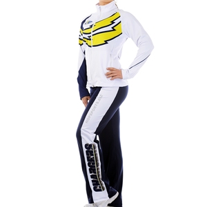 Conjunto de Chaqueta y Pantalones con Cierre Completo Personalizado para Equipos de Animación, Chaqueta y Pantalones con Logotipo, Nombre y Número Personalizados - Product Image 4