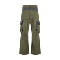 Pantalon de travail classique à jambes larges Layenne, prix compétitif, multi-poches, design de logo personnalisé, pour un usage quotidien décontracté