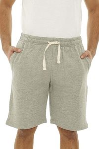 Shorts pour hommes en spandex/polyester à taille élastique personnalisée |   Shorts de sport décontractés d'été de couleur unie de qualité supérieure |   Séchage rapide, respirant - Product Image 2
