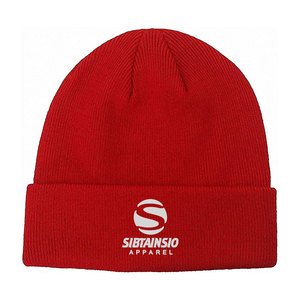 Bonnet en tricot d'hiver uni unisexe, chaud, doux, extensible, décontracté, tendance - Product Image 4