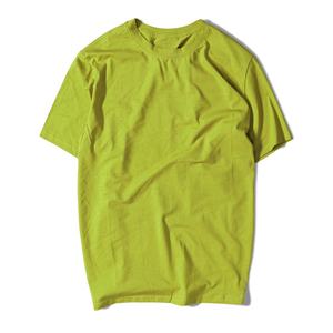 T-shirt en coton de haute qualité décontracté dames mode porter t-shirts à manches courtes prix unisexe nouveau design couleur unie t-shirts - Product Image 4