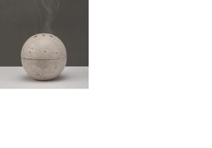 Quemador de Incienso Esférico de Mármol con Tapa, Quemador de Dhoop de Piedra para Fragancia del Hogar y Decoración de Meditación, Proveedor Mayorista de Exportación - Product Image 1