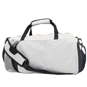 Haute qualité grand Nylon Polyester Gym sac de voyage toile sport polochon avec motif brodé fermeture à glissière mode en gros - Product Image 4
