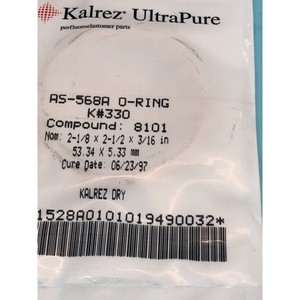 KALREZ AS-568A O-RING K # 330 COMPOUND:8101 - Équipements et pièces semi-conductrices d'occasion fiables à l'échelle mondiale - Product Image 1