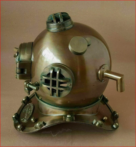 Casco de Buceo Boston Navy Mark V Morse para Buceo Marítimo - Product Image 1