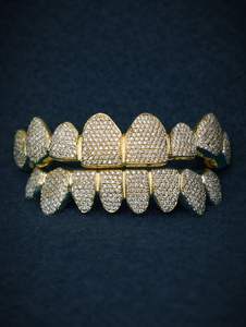 Grillz de Alta Gama con Molde Personalizado, Diamantes Moissanita VVS, Plata de Ley 925, Joyería Dental Hip Hop Iced Out Brillante, Venta al por Mayor - Product Image 3