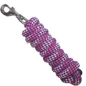Cuerda de plomo de algodón suave y grueso para caballos, cómodos tamaños personalizados, cuerda de plomo de caballo y accesorios - Product Image 5