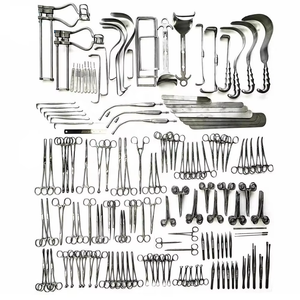 Ensemble de chirurgie laparoscopique de 197 pièces, instruments chirurgicaux de qualité supérieure, qualité allemande. - Product Image 1