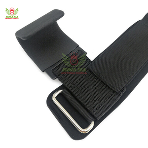 ตะขอเกี่ยวเหล็กสำหรับยกน้ำหนักแบบหนัก พร้อมสายรัดข้อมือ สำหรับการฝึกซ้อมในยิม - Product Image 2