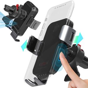 Supporto per caricatore magnetico per auto Wireless per cruscotto Stick-On iPhone & Android per compatibilità con MagSafe - Product Image 1