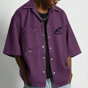 Camisas de Mezclilla de Manga Larga para Hombre de Alta Calidad, Diseño Moderno, Corte Regular - Product Image 6