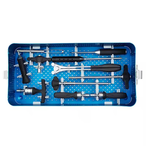 Nouveaux kits d'instruments chirurgicaux orthopédiques manuels de haute qualité pour la colonne vertébrale, en acier chirurgical médical, dispositifs spinaux - Product Image 6
