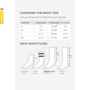 ถุงเท้าแซมาเวียสำหรับเด็กและผู้ใหญ่ - ทนทาน สวมใส่สบาย เป็นมิตรกับสิ่งแวดล้อม แห้งเร็ว ระบายอากาศได้ดี ผลิตจากผ้าไนลอนผสมฝ้าย / รับสั่งซื้อจำนวนมากแบบขายส่ง - Product Image 6