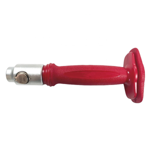 Poignée interchangeable industrielle DIY OEM/ODM avec bouton de changement rapide et double poignée en PVC (S45C HRC 38-45) - Product Image 2