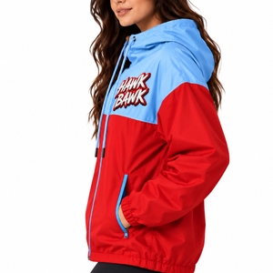 <b>Women</b>’s Outdoor Windbreaker <b>Jacket</b> <b>Lightweight</b> Zip Front Outdoor Zipper Front Logo Windproof Full Sleeve Autumn Wear <b>Jacket</b> - Product Image 3