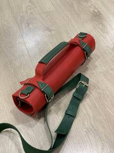 Sac de transport professionnel pour couteaux de chef en cuir véritable de luxe, résistant aux odeurs, robuste et durable, avec poignée - Product Image 5