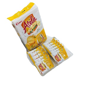 Biscuits croustillants au maïs Libra Atela 228g, biscuits ronds, saveur sucrée, faible teneur en glucides, faible teneur en matières grasses, emballage en sachet - Product Image 5