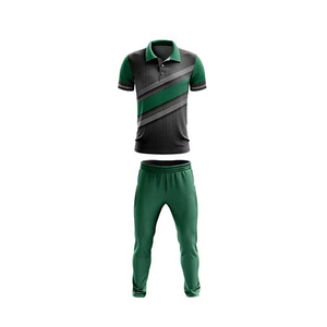 High quality custom logo design Cricket kit 6 Custom Team Name Cricket kit Hot Selling Cricket Uniform - Product Image 1