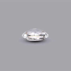 Natural Oval Cabochon Aquamarine 3.85 Carat Sky Blue Loose Gemstone for Fine Jewelry - Product Image 3