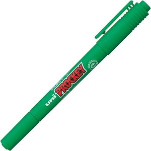 For Mitsubishi ProcKey Twin <b>Marker</b> PM120T | Dual Tip 0.5mm Fine/Extra Fine | Green | Plastic | Water-Based Pigment | Made Japan - Product Image 4