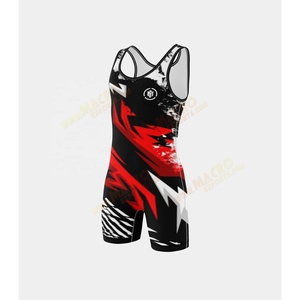 Camiseta de lucha de secado rápido Embalaje personalizado barato Hombres adultos Logotipo personalizado Impresión Flatlock Costura Servicio OEM - Product Image 2
