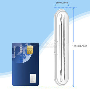 Extractor de Comedones de Precisión Premium de Acero Inoxidable para Tratamiento del Acné Facial, Superficie Lisa con Acabado Fino y Fácil Control - Product Image 4
